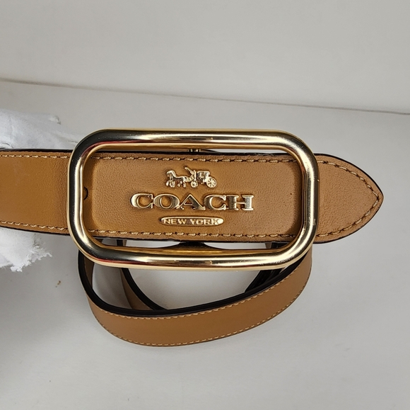 Coach Morgan Rectangle Buckle Belt - Picture 2 of 14